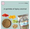 Flavvora Chat Masala Seasoning- Fresh, Tangy & Spicy - Ideal for Snacks, Tacos, Fruits, Salads, Juices, Mojitos, Raitaas | No Added Colour, No Preservatives |Trans Fat Free instant Masala- 400gm view 3
