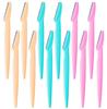 ADICTUM 12Pcs Facial Hair Remover Eyebrow Trimmer,Sharp Mini Makeup Knife Shaper Shaver For Women Set Eyebrow Razor view 1