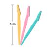 ADICTUM 12Pcs Facial Hair Remover Eyebrow Trimmer,Sharp Mini Makeup Knife Shaper Shaver For Women Set Eyebrow Razor view 2