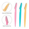 ADICTUM 12Pcs Facial Hair Remover Eyebrow Trimmer,Sharp Mini Makeup Knife Shaper Shaver For Women Set Eyebrow Razor view 3