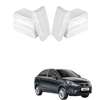 Auto Addict Car Tissue Box Refiller facial tissue (Pack of 10,100 pulls 2 ply,TISSUE REFILL ONLY) For Tata Zest