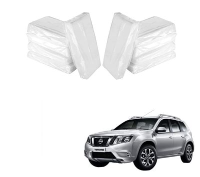 Auto Addict Car Tissue Box Refiller facial tissue (Pack of 10,100 pulls 2 ply,TISSUE REFILL ONLY) For Nissan Terrano