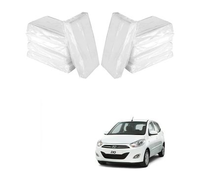 Auto Addict Car Tissue Box Refiller facial tissue (Pack of 10,100 pulls 2 ply,TISSUE REFILL ONLY) For i10
