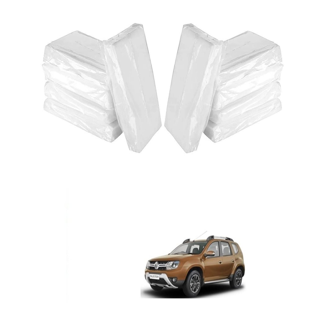 Auto Addict Car Tissue Box Refiller facial tissue (Pack of 10,100 pulls 2 ply,TISSUE REFILL ONLY) For Renault Duster