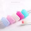 Toothbrush Head Cover, Toothbrush Protective Case, Toothbrush Head Cap, for Home Travel Camping Lightweight Safe Protecting Toothbrush Head(Transparent white) view 4
