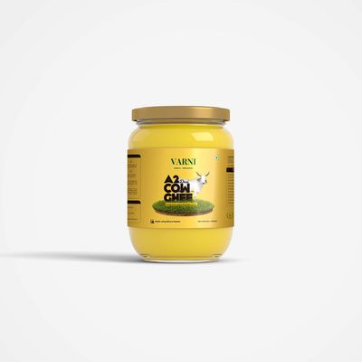 Varni A2 Desi Cow Ghee - 500ml Bottle