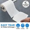 Honest Home 2 Ply Toilet Tissue Paper Rolls | 1200 Pulls | 300 Pulls x 4 rolls | 100% Virgin Pulp | Super Soft Toilet Roll | Clog-Free view 2