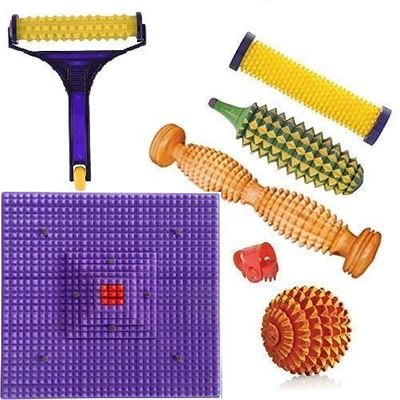 Acs ACUPRESSURE KIT COMBO DELUXE MAT FOOT MASSGER