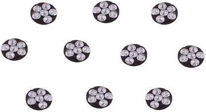 R A Products Six Star Magnet Set-10 Massager (Black, Silver)