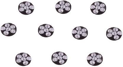 R A Products Six Star Magnet Set-10 Massager (Black, Silver)