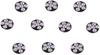 R A Products Six Star Magnet Set-10 Massager (Black, Silver) view 1