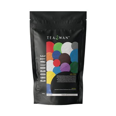 T-S-WING Chocolate Ice Tea | Reduces Stress and Improves Digestion | Rich Dark Chocolate | 50 gm