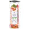 Fuzion Foodz Soft Mix Fruit Jelly Candy - 140 Grams, Pack of 4 Tasty Sugar Coated Mixed Fruits Jelly Candy Bites for Kids Mix Fruits Gummies Candy, 560 gram view 2