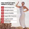 Vlados Himalayan Organics Vitamin B Complex with 100% RDA B1, B2, B3, B5, B6, B7, B9 & B12 | Hair Growth, Energy & Immunity | Youthful Skin - 120 Veg Tablets view 3