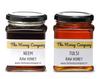 The Honey Company Combo Neem Raw Honey 550g + Tulsi Raw Honey 550g 100% Pure Natural Raw Unprocessed Unpasteurised for Health view 1