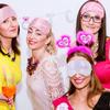 15 Pieces Bride Masks and Bridesmaids Sleep Mask Bridesmaid Proposal Present Bridal Party Favor Eye Coverings with White Storage Bag Bride Squad Eye Masks Party Favor Accessories view 4