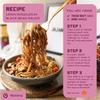 MasterChow Healthy Wheat Udon Noodles - Pack of 2 | 100% Whole Wheat | No Maida, Not Fried | Serves 4-5 Meals | 600gms view 4