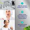Guru Nanda Stainless Steel Tongue Scraper (Pack of 2), Fights Bad Breath, Medical Grade 100% Stainless Steel, Great for Oral Hygiene, Tongue Cleaner for Adults and Kids view 4
