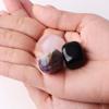 9Dzine Sagittarius Zodiac BirthStones Tumble Set Flourite,Rose Quartz, Obsidian | Birth Stones Crystal for Born under Nov 22  Dec 21 | Healing Crystals Set for Wisdom, Love & Protection with Guide Card and Red Pouch | Gift for Birthday view 1