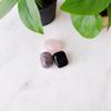 9Dzine Sagittarius Zodiac BirthStones Tumble Set Flourite,Rose Quartz, Obsidian | Birth Stones Crystal for Born under Nov 22  Dec 21 | Healing Crystals Set for Wisdom, Love & Protection with Guide Card and Red Pouch | Gift for Birthday view 2