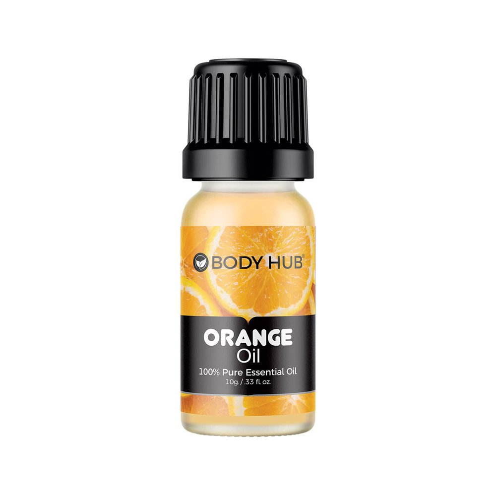 Bodyhub Orange Essential Oil, 10g for Diffuser, Humidifier, Massage, Aromatherapy, Skin & Hair Care