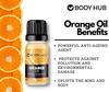 Bodyhub Orange Essential Oil, 10g for Diffuser, Humidifier, Massage, Aromatherapy, Skin & Hair Care view 2