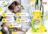 Froton advanced dishwash liquid, Yellow Lemon Dishwash liquid,Gel Non Acidic Safe on Hands Pure Extract of Lemon Leaves No Residue Grease Cleaner For All Utensils 500ml pack of 5 view 4