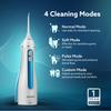 AGARO Oral Irrigator, Portable, Cordless & Rechargeable, 4 Cleaning Modes, IPX7 Waterproof with 200ml Water Tank, Flossing at Home & Travel, Oral Flosser, Dental Flosser for teeth view 2
