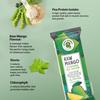 GREEN PROTEIN Vegan Plant Pea Protein Isolate Powder, 15gm Protein Per Serving, No Added Sugar, 100% Vegan, Soy, Dairy, Gluten & Allergen Free, Raw Mango Flavor, Pack Of 12, 23 gm each view 3