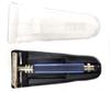 Beauty Tool Safety Men Razor Double Edge - Chrome, Closed Comb, for New & Experienced Shavers. Engineered to Provide a Smooth Shave Blue Colour (Pack of 1) view 1