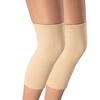 Sheetal Traders Cotton Stretchable Knee Cap Support Pair Help In Joint Pain Relief Compressing Muscle & Vein For Men & Women (Cream, Grey) (Grey, Medium) view 1