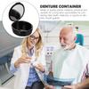 HEALLILY Denture Box 1Pcs Denture Storage Case Artificial Denture Retainer Tooth Organize Container view 4