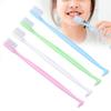Tuft Brush, Teeth Cleaning Tiny Toothbrush Keep Mouth Healthy Toiletries for Elderly for Home for Children for Outdoor Travel view 2
