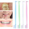Tuft Brush, Teeth Cleaning Tiny Toothbrush Keep Mouth Healthy Toiletries for Elderly for Home for Children for Outdoor Travel view 4