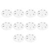 ARTIBETTER 10pcs 7 Days Weekly Pill Organizer Compact 7 Compartment Round Pill Box Travel Pill Case Medicine Storage Case Drug Organizer Container Holder view 1