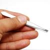 AVTY (3 Pack) Slant Tweezers - Precision Stainless Steel Slant Tip Tweezers Hair Plucker for Hair and Eyebrows Personal Care (Silver Tone) view 2