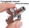 Wameay nose hair machine, professional manual cleaning brush stainless steel nose hair agent of men and women, waterproof, does not hurt the skin, durable view 3
