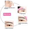 MANODHRUVA 6pcs Women's Eyebrow Trimmer Razor, Facial Razor with Safety Cover, 6 Razors view 2