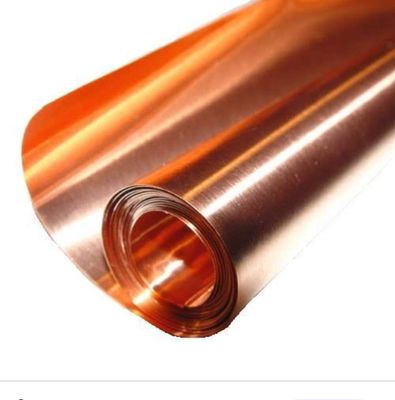 Copper Foil 0.05mm Thickness x 355mm Width x 1 Meter