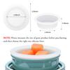 ASAWASA Wax Melt Warmer Liners, Reusable Silicone Leakproof Wax Liner,Wax Warmer Popper Liner,Wax Tray for Scented Wax Electric Wax Warmers (Size 02) view 2