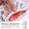 ARTIBETTER 2pcs Menstrual Pad Napkins Bag Pouch Nursing Pad Holder Sanitary Napkin Bag Small Zipper Pouch Coin Purse for Women and Girls (Random Pattern) view 4