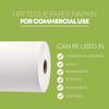 Fast Fine (1 kg) HRT Kitchen Tissue/Towel Paper Roll (Pack of 6) 100% Biodegradable Virgin Tissue Paper Eco Friendly Soft Highly Skin-Friendly Tissue/Paper Towel. view 3