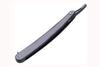 Beauty Tool Straight Edge Stainless Steel Folding plastic Shaving Razor - Matte Black (1Pcz) (Free 4 pcz Earring) 2 pair multi design view 2