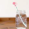 ARTIBETTER 8pcs Silicone Straw Tips Covers Strawberry and Sakura Drinking Straw Tips Lids Anti- dust Silicone Straw Caps for 6-8 mm Straw Tips view 3