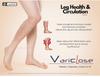 Variclose Varicose Vein Support | Restless Legs Circulation Flow, Cramps, Twisted, Enlarged, Discolored Veins Aid | Diosmin, Hesperidin, Horse Chestnut extract (Aescin), Butcher's broom extract (Ruscogenins) - 30 Tablets (Leewell Pharma) view 2