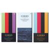 CARRA 55% Dark Chocolate Combo Pack | Pack of 7 55% Dark Chocolate Bars - Flavorful and Rich - Cashews & Biscotti, Cashews & Cranberries, Sea Salt & California Almonds, Cardamom, Cinnamon, Meetha Paan and Fennel Seeds view 2