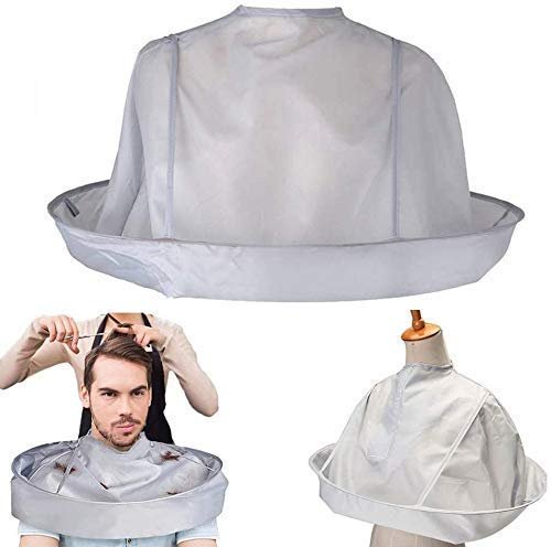 RHYDON Hair Cutting Cloak Beard Shaving Umbrella Waterproof Cape Barber Home Salon Haircut Hairdresser Apron Cloth for Adult Women Men Kids