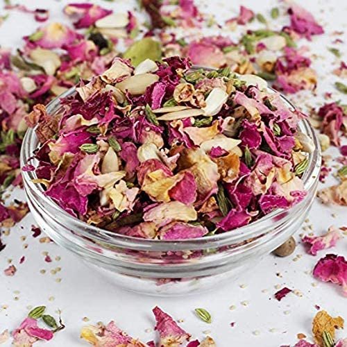 ORGANIC NATURE Homemade Whole Thandai Masala, Dry Fruit Thandai, Coolant, Refreshing] (Pack of 500 GRAM)