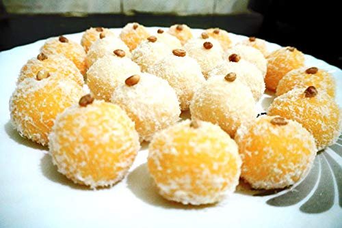 Avyukta Chocolate Pineapple Coconut Laddu (500gm, White Chocolate)