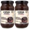 Kirva Organics Natural Gulkand 500GM | Sun-Cooked Damask Rose Petals & Rock Sugar | Infused with Kesar & Elaichi | Ayurvedic Digestive & Natural Body Coolant | No Artificial Flavors (Pack of 2) view 1